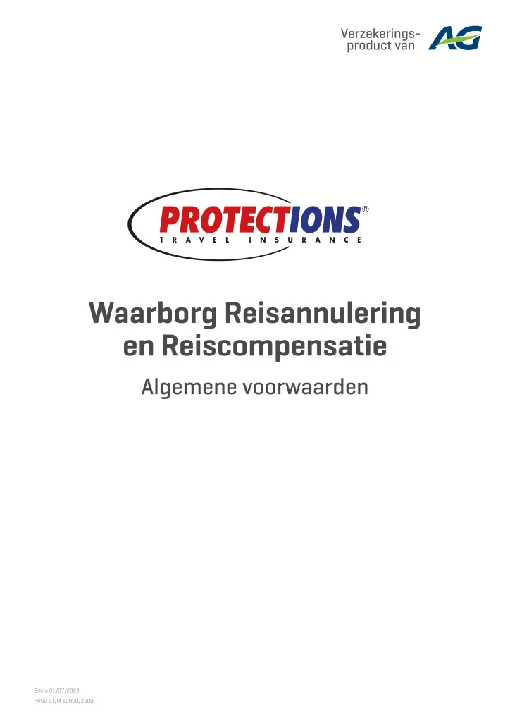 Waarborg reisannulering